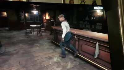 Someone's had a few too many.