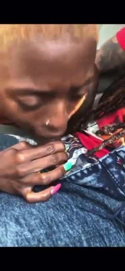 I know y’all seen her gunner ass