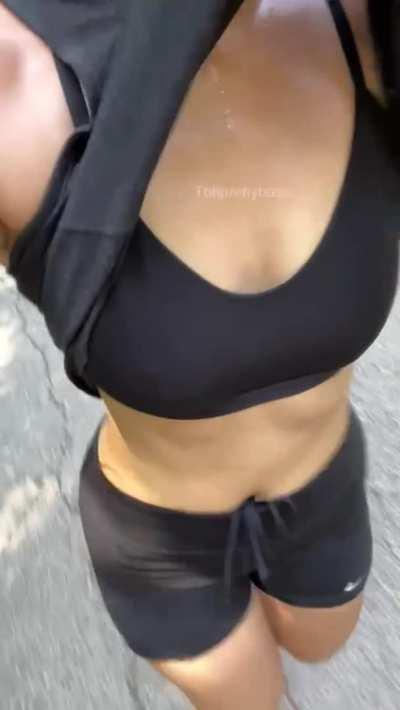 Sometimes my titties need some breathing