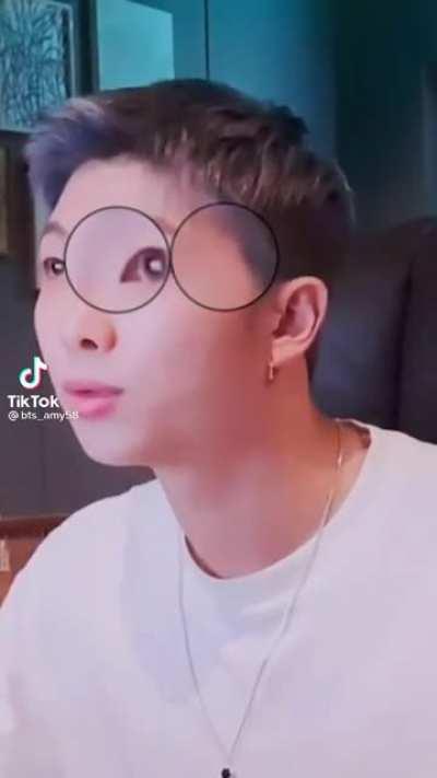 IDK if its cause I am drunk but this is the best video of Namjoon to exist.