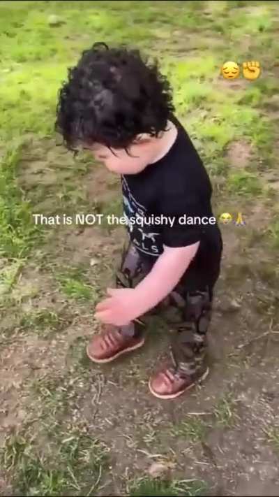 This is not the squishy dance