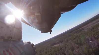 KA-52 low altitude engagement, location and date unknown.