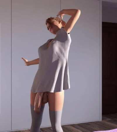 Girlfriend material (serge3dx)