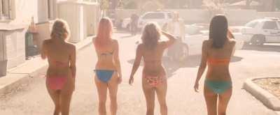 Ashley Benson, Selena Gomez, Vanessa Hudgens and Rachel Korine