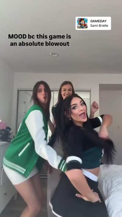 She's getting increasingly sluttier! Damnn she's shaking her ass while wearing a skirt and in one frame you can see her bare cheeks🤤