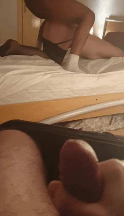 My hubby suggested a poker night, it ended up being a threesome.