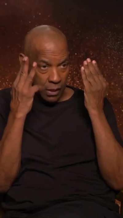 Denzel Washington with the most to the point life advice