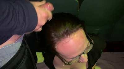 Feeling beautiful covered in cum!