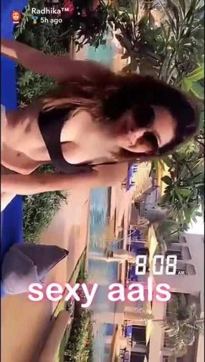 Radhika seth in bikini with aalia