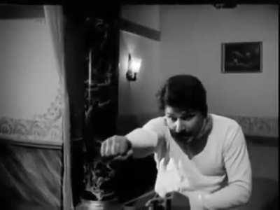 The task was to fight without making much noise, not disturbing an old man sleeping upstairs!!