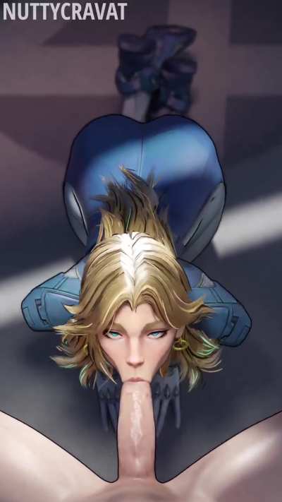 Invisible Woman sucking (NUTTYCRAVAT)