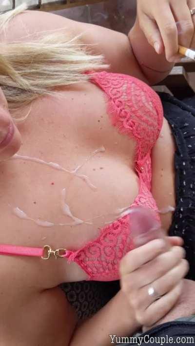 lunch break cum shower (OC)