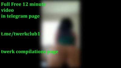 Nude twerk on Telegram