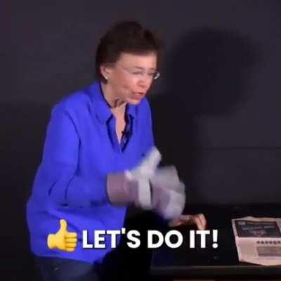 Her enthusiasm makes this infinitely better