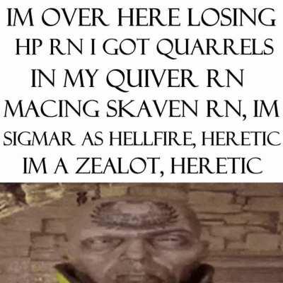 He's a Zealot, heretic