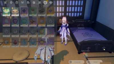 Feeding fish to Kokomi (Now in-game!)