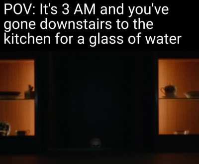 Thirst was preferable to this...