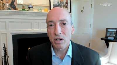 Jon Stewart asks GG if PFOF is a conflict of interest within the the Markets then why not just ban it and take your chances in court..?