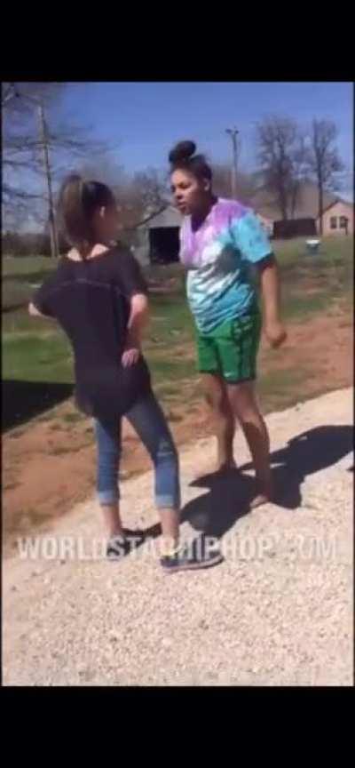 Baby karen learns the hard way