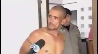 A brutal attack by a particularly dangerous prisoner on a reporter