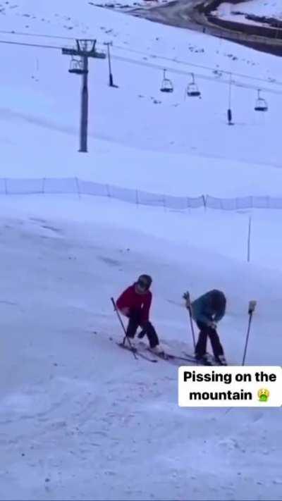 HMC while I piss on the ski slope