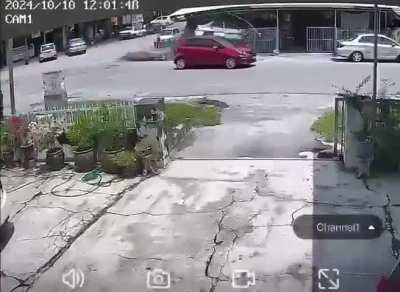 Accident at Ipoh , Malaysia 