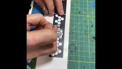 Making a bowl slide from scratch.