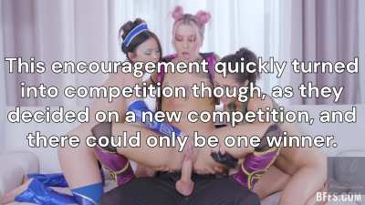 Here's a good example of why friendly competition helps everyone improve