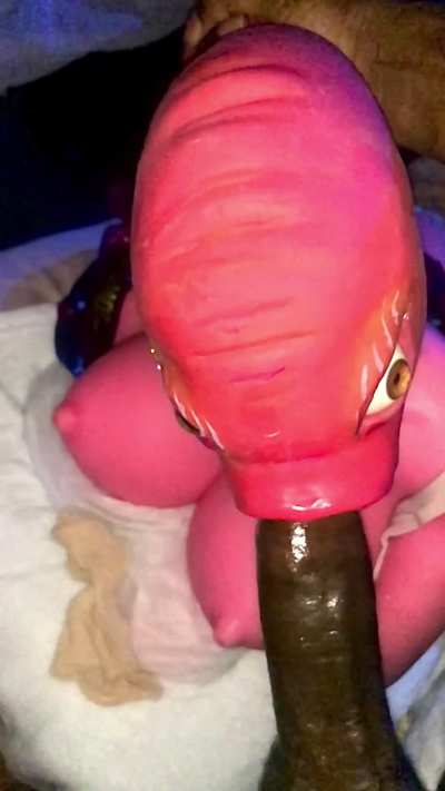 The art form of a  monster blowjob