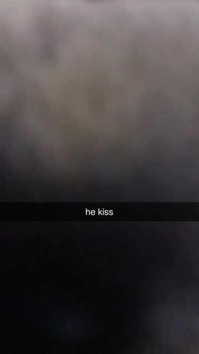 he kiss