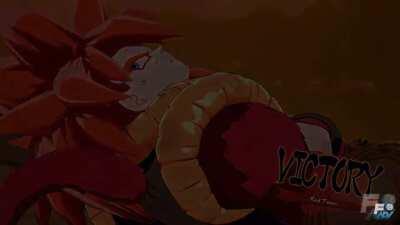 Gogeta Dramatic finish credit to Frame Advantage