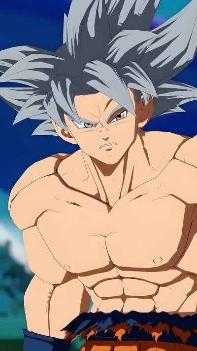 Stare of broken pride.