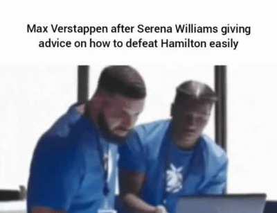 'Don't brake at the corners, go full speed and overtake him'