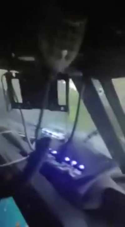 First person footage inside a Ukrainian Infantry mobility vehicle 