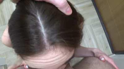 Pov Very Deep Blowjob and Throatpie - Sladkislivki