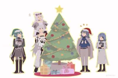 Hella topping off the tree