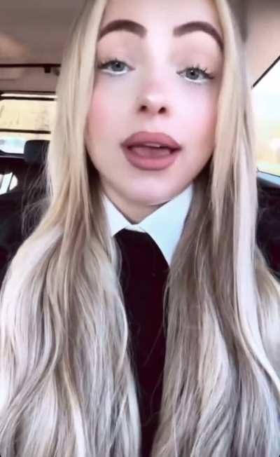 Liv on her way to Meet and Greet via IG story 12-13-24