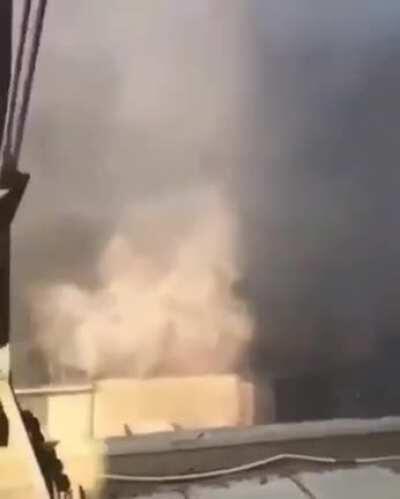 Beirut Explosion (by far the closest video)