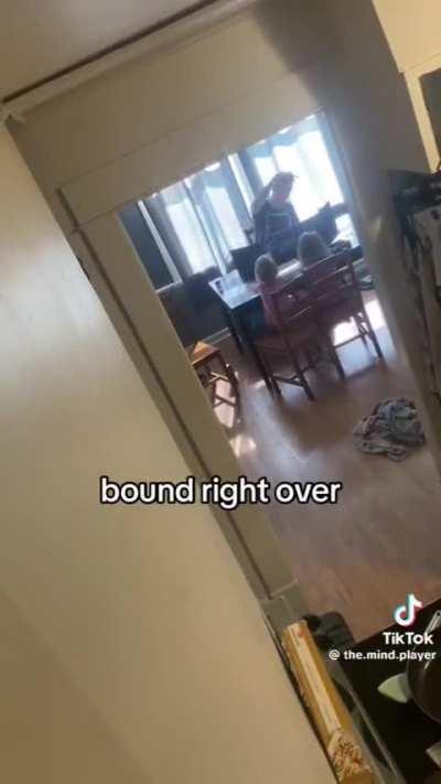 Dad creates core memories for his daughters