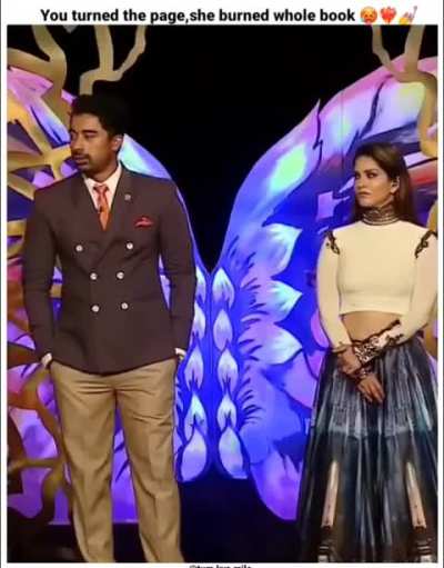 She came, she ruled, she left - like a real queen. ❤️‍🔥👑