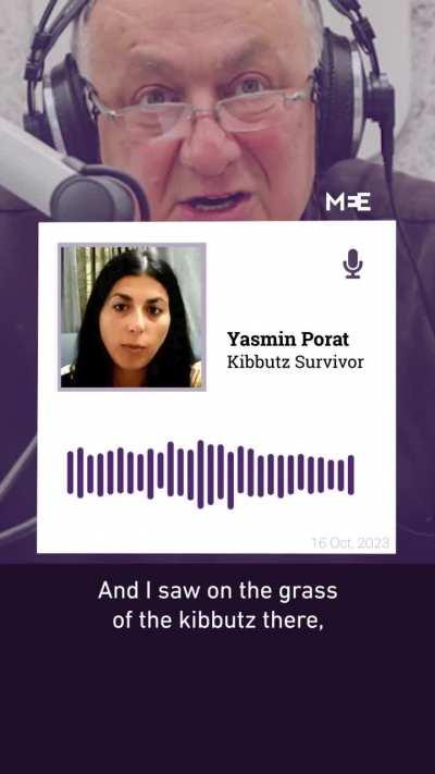 Survivor Speaks: Isreali forces shot their own civillians.