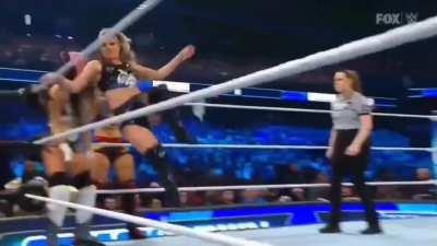 Liv Morgan is in action!