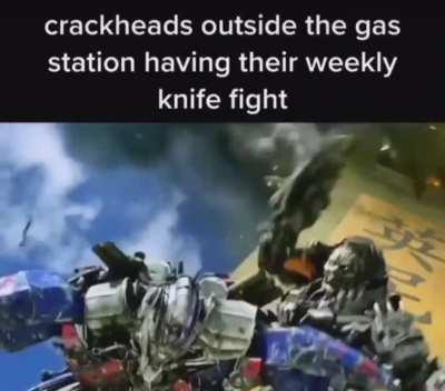 My money is always on the one who has a plastic bag as a hat 