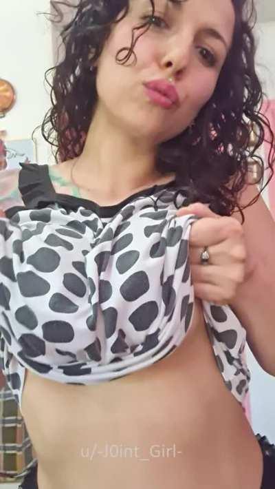 The harder I ride you, the more they will bounce, wanna try?