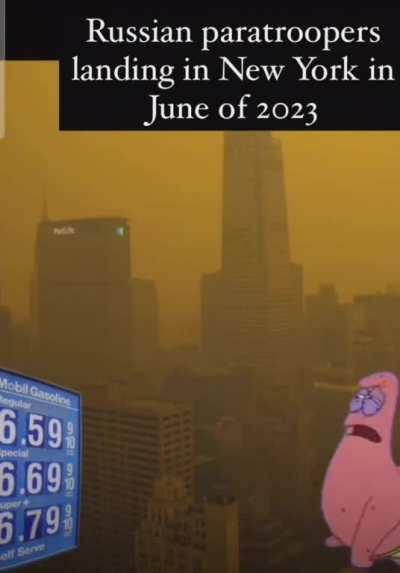 The smoke is from cigarettes 😉 