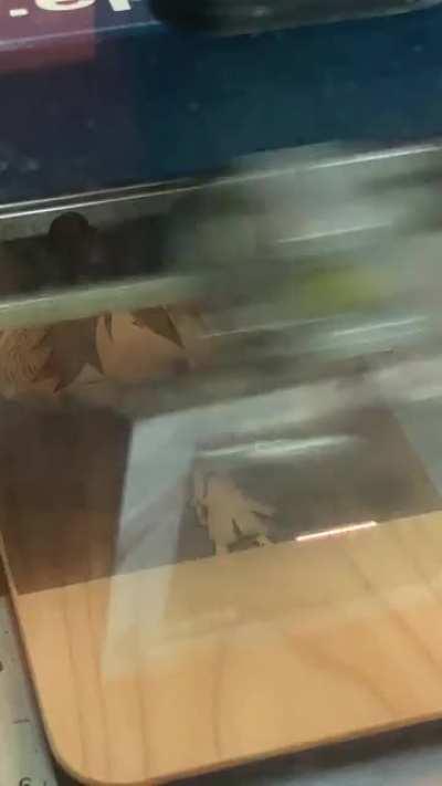 Custom luffy case I got in Boracay from laser.ph