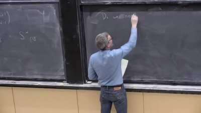 Considering it's a GR course, this makes sense