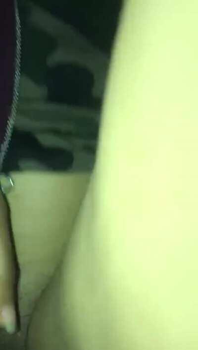 Smoking her after fucking weed? :P