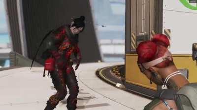 I gave Wraith a new Bocek hair accessory!