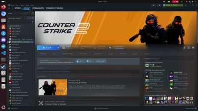 First time downloaded game from steam on Linux Ubuntu this happened